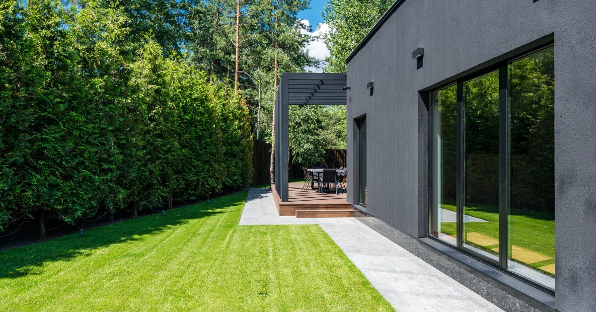 extérieur d'une maison neuve